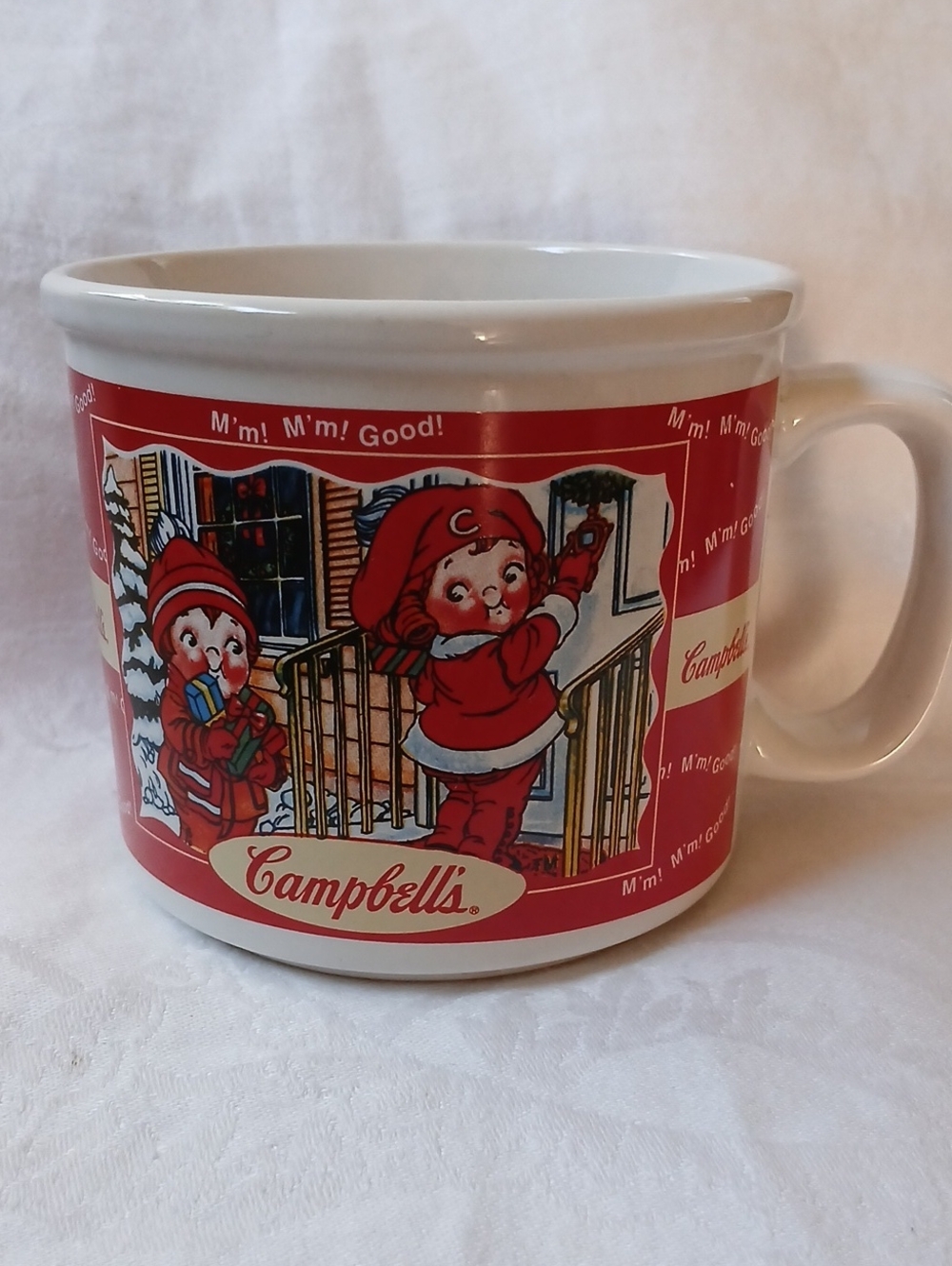 Campbell's Soup Mug Fall/Winter Theme Vintage 1998
